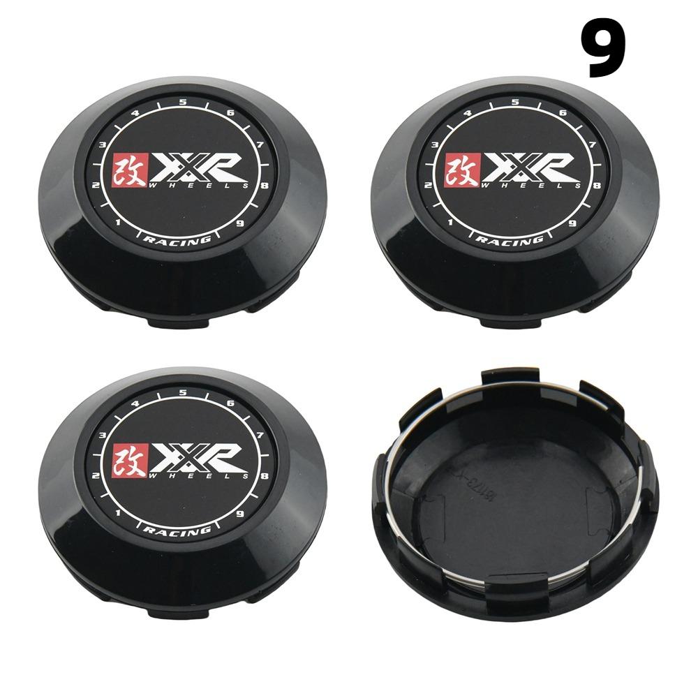 4 Piezas Tapa OD 76MM / ID 72MM Para Llantas SSR XXR VIP LEHR MEISTER Emblema Tapacubos Centrales de Rueda Logo de Coche Deportivo Tapa de Rueda Tapacubos