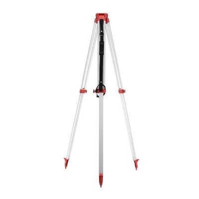 Vermessungsstativ, 165,1 cm, doppelseitiger 5-teiliger Teleskop-Stab-Vermesser für Rotationslaser-Niveau-Verkehrskonstruktionen