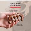 Sandalwood Meridian Comb: Universal Five-Finger Massage for Head, Neck & Hair Loss