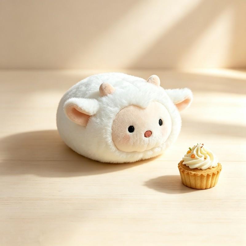 Cute Plush Animal Doll Soft Stuffed Pillow Decompression Sleep Companion Kids Gift