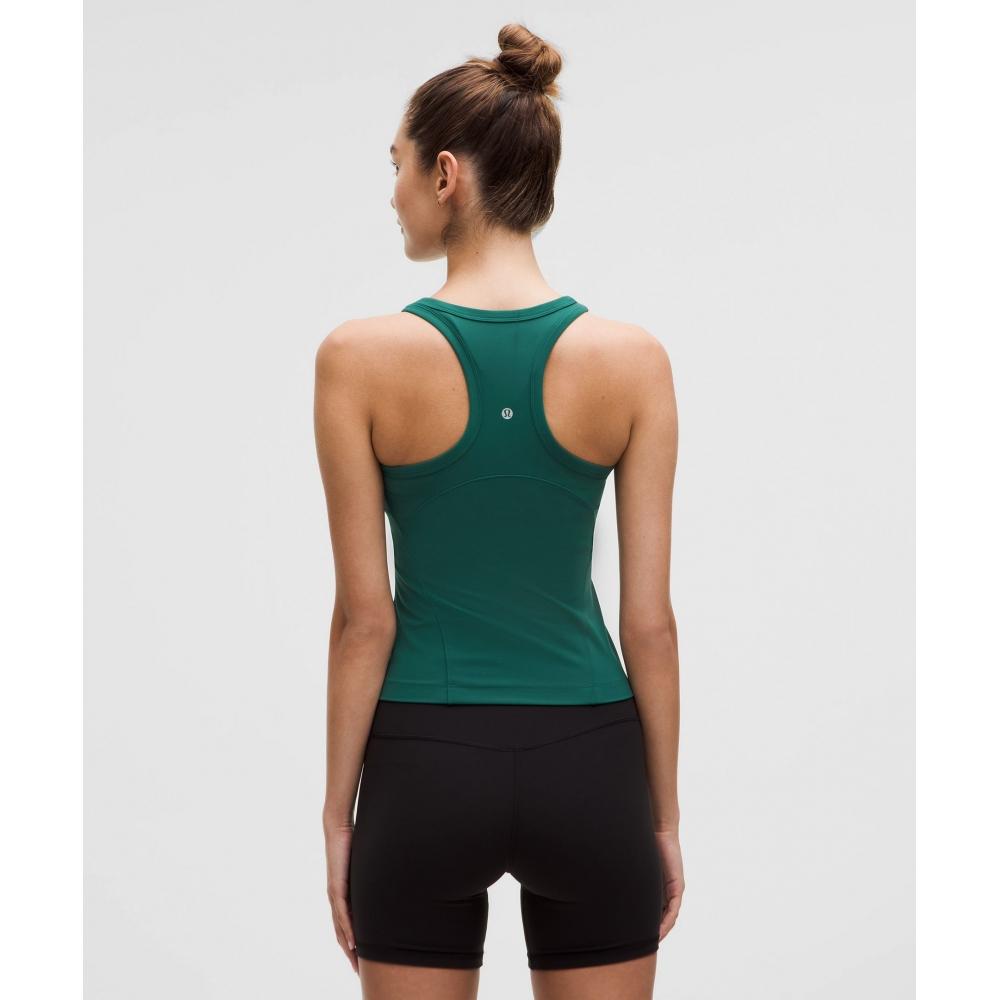 Lululemon Align Waist Length Racerback Tank Top Storm Teal