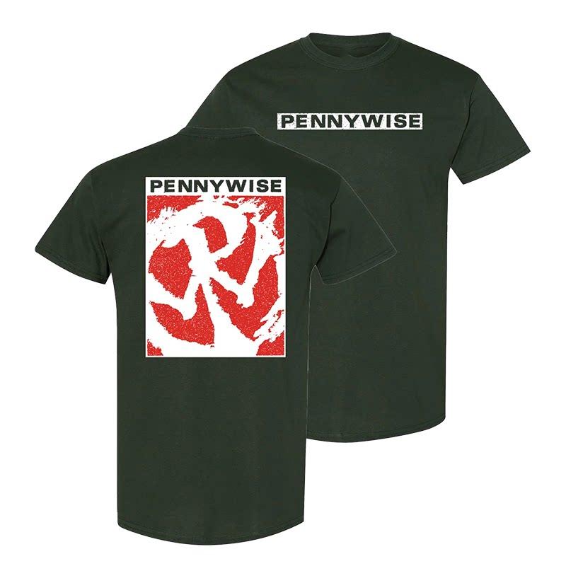 

Pennywise Punk Rock Band T-Shirt Summer Retro Streetwear Cotton O-Neck Short Sleeve Tee 4XL
