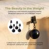 4 Pcs with Clip Curtain Weight Ball Windproof Curtain Weights Table Cloth Weights  Table Cover