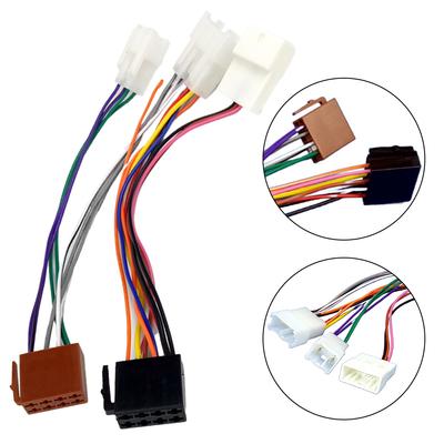 Car Radio ISO Adapter Supporting Steering Wheel Controls Designed for Quick Use