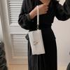 Stylish Black Pu Envelope Clutch Bag For Women Fashionable Summer Accessory