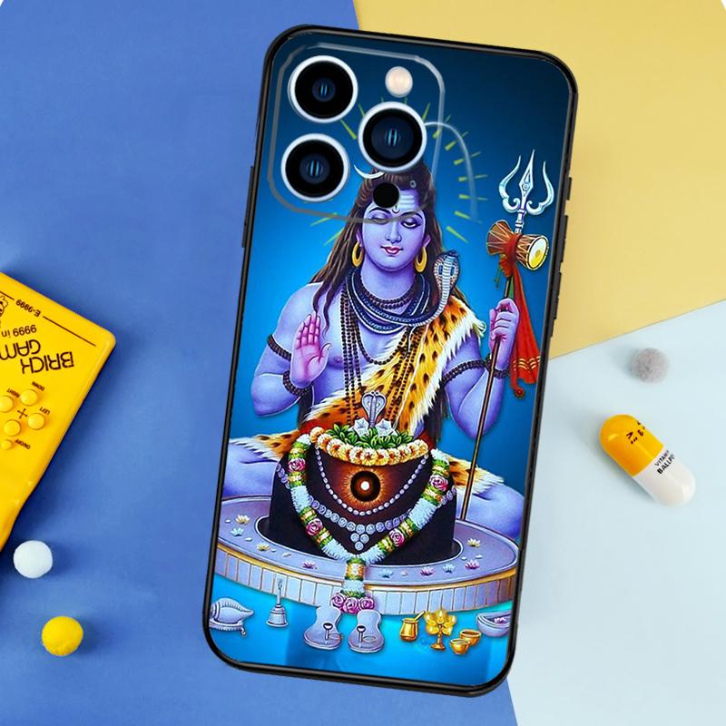 Lord Shiva Hindu God Buddha India Phone Case For iPhone 17 16 15 14 13 11 12 Pro Max Mini 15 16 Plus 16e 17 Air Bumper Cover