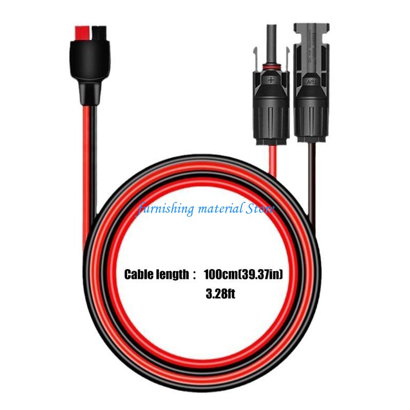 

Y5GD Solars Panel Adapter Cable to Connector 10AWG Low Power Loss High Temperatures Resistance