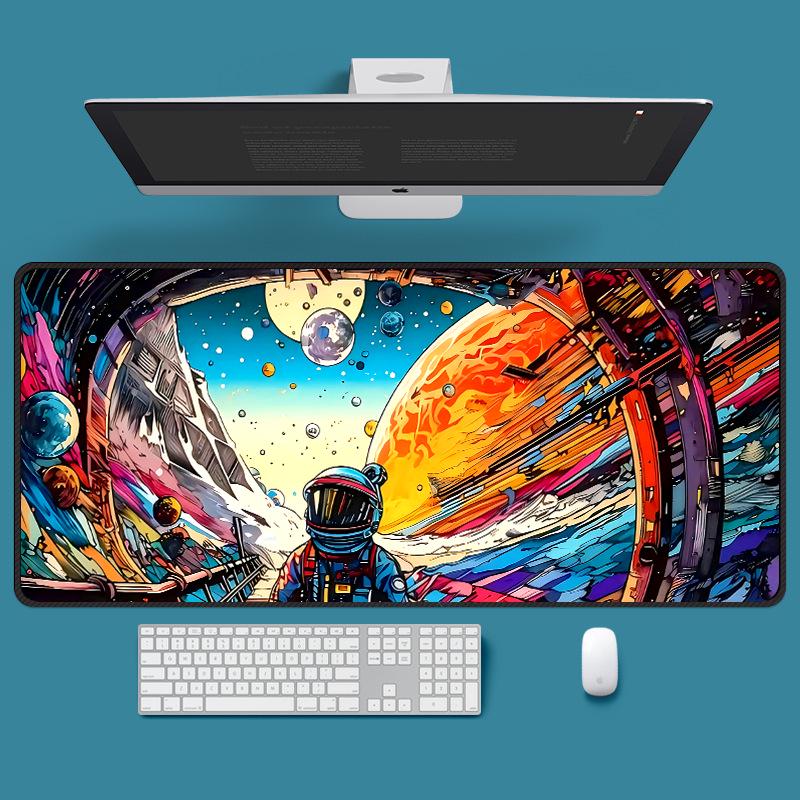 Large Car Pattern Gaming Mouse Pad for Desktop