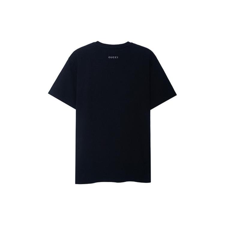 Gucci x Disney Donald Duck Print T-Shirt 'Black/Multicolor' Men's 548334-XJDAF-1082