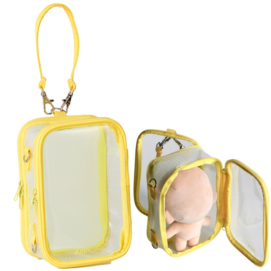Reimei Fujii Plush Toy Pouch Oshi Activity Yellow KP1434Y