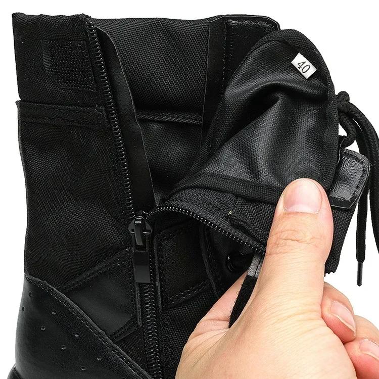 Summer Combat Training Boots Work Shoes Lightweight Mesh Breathable Military Tactical Boots Plus Size Outdoor Hiking Boots