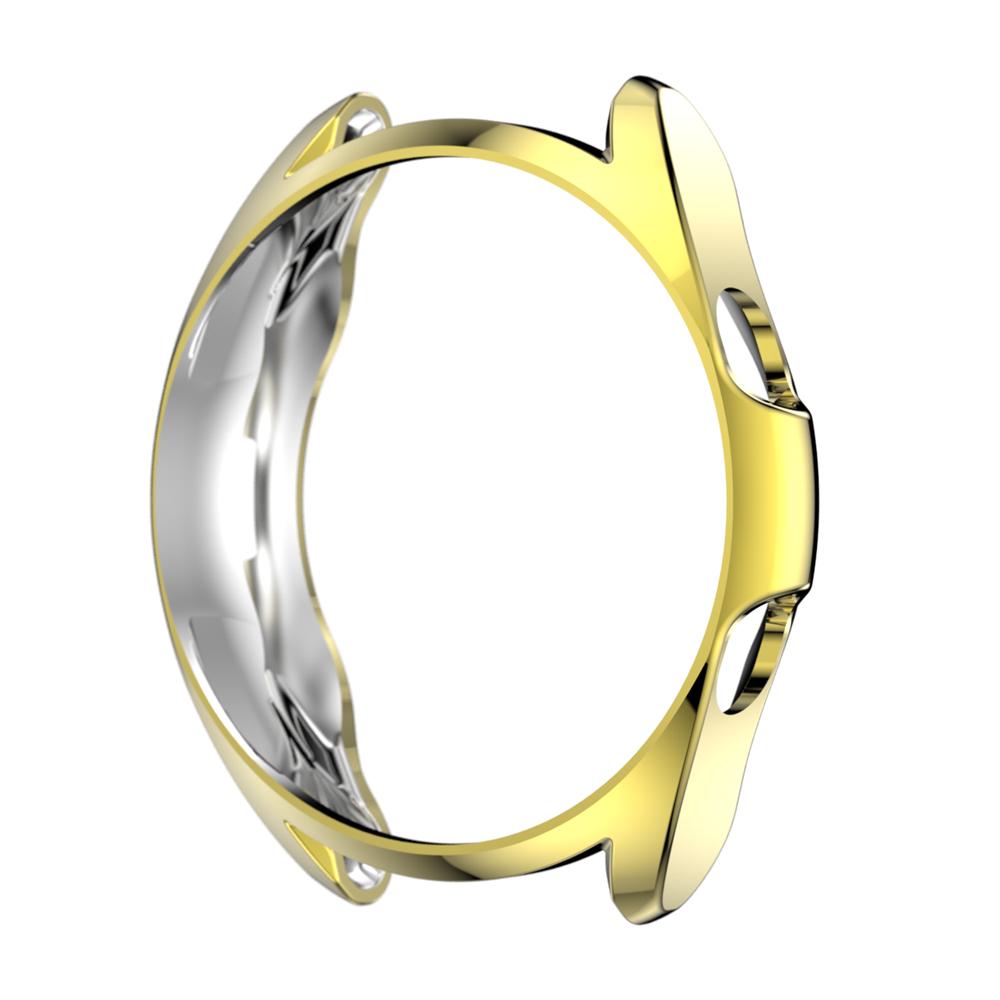 Ochranný kryt pouzdra pro Samsung Galaxy Watch 3 45mm 41MM Chytré náhradní příslušenství Rámová pouzdra PU Ochranné sklo