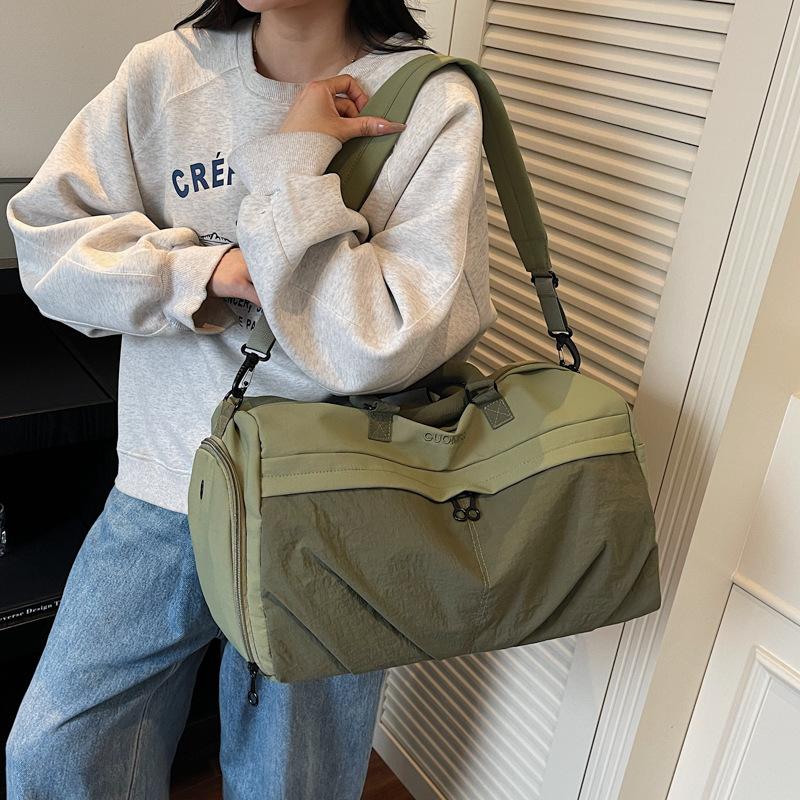 Large Capacity Handbag, Men's Dry Wet Separation Sports and Fitness Bag, High-end Sense, Short Distance Travel Bag, Women's Travel Luggage Bag