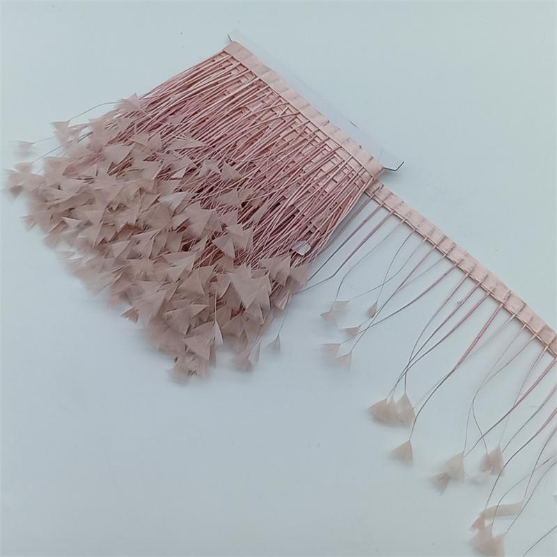 1Yards Pheasant Chicken Feathers Trims Sewing In Dress Fringe For Clothes Diy Needlework Decor Wedding Plume Crafts Accessories