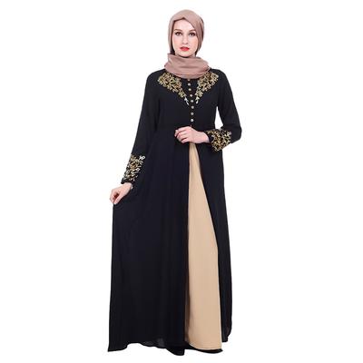 (SU)MyBatua Abaya avec Hijab Jilbab Vêtements islamiques Maxi Robe musulmane Burqa
