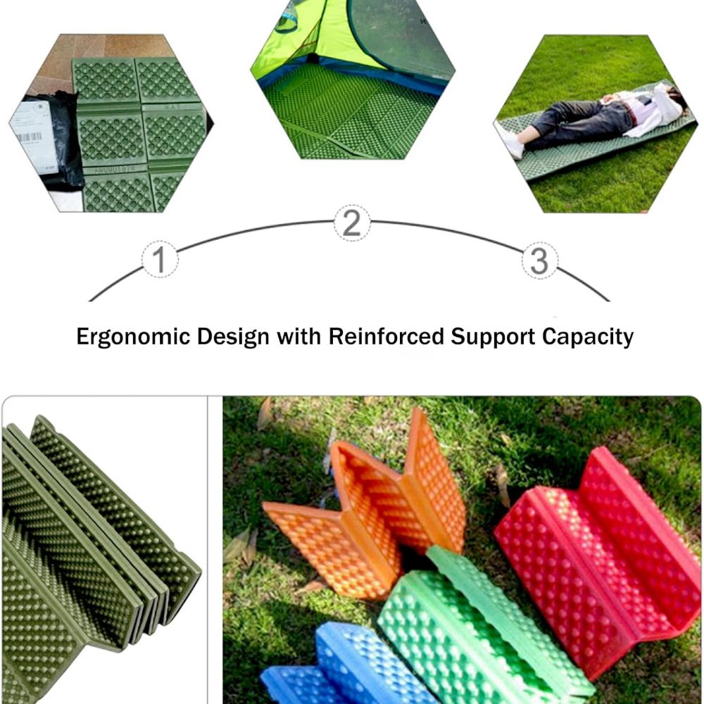 1 Piece Geometric Details Waterproof Picnic Mat, Modern Polyester Fiber Foldable Beach Picnic Blanket, Foldable Picnic Mat