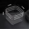 Stainless Steel Storage Basket-Multi-Purpose Organizer for Bathroom Kitchen,Desk - Bathroom Organizers and Storage,Shelf Baskets
