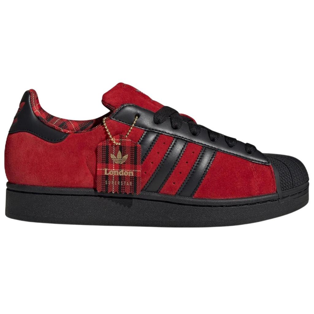 Adidas Superstar London Unisex Sneakers Red Better-Scarlet Core-Black JQ3224