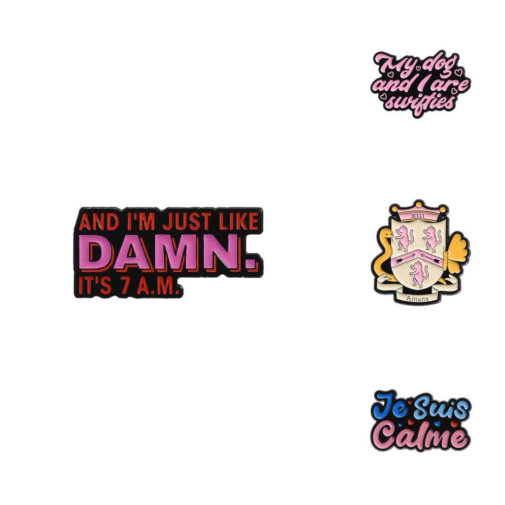Duck Cartoon Fashionforward Brooches With Alluring Colors And Unique Alloy Material
