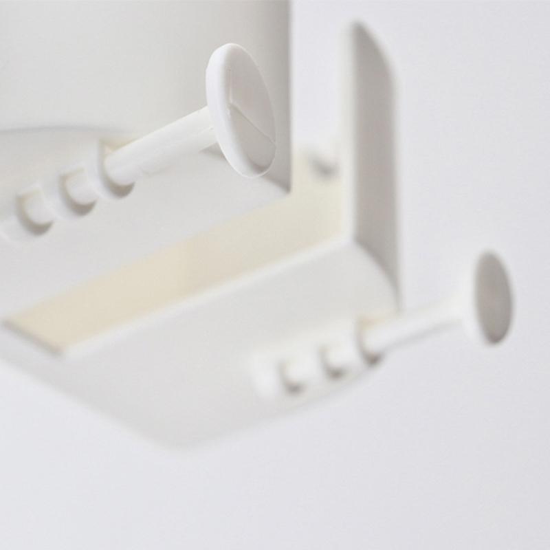 Wall Mounted Phone Holder Mobile Phone Charging Stand Self-Adhesive Remote Control Storage Rack Cellphones Organizer