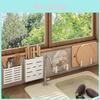 Kitchen Wall Mount Pot Lid And Cutting Board Rack With Steel Material For Space Saving