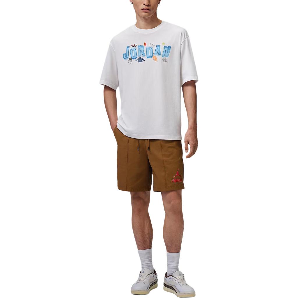 Jordan SS26 Collected Dreams Solid Color Lace-Up Mid-Rise Straight-Leg Casual Shorts Men shorts IR6304281