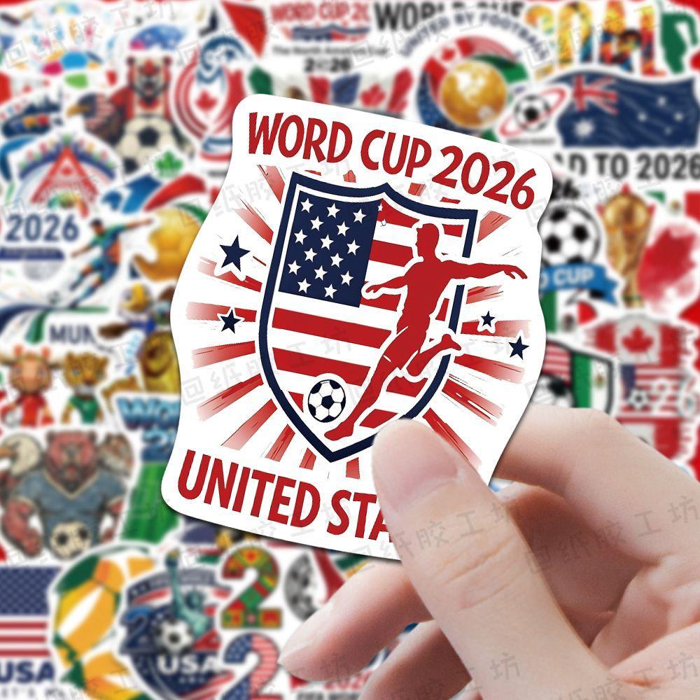 100PCS World Cup Stickers - Football Stars Ins-style Decals