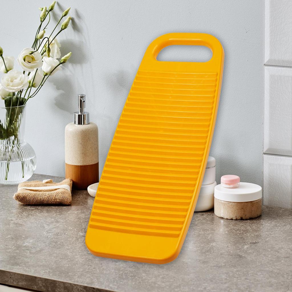 Prádlo na mytí oděvů Deska na ruční mytí tlustá, 17,72 palce dlouhá, protiskluzová pro koleje, prádelna