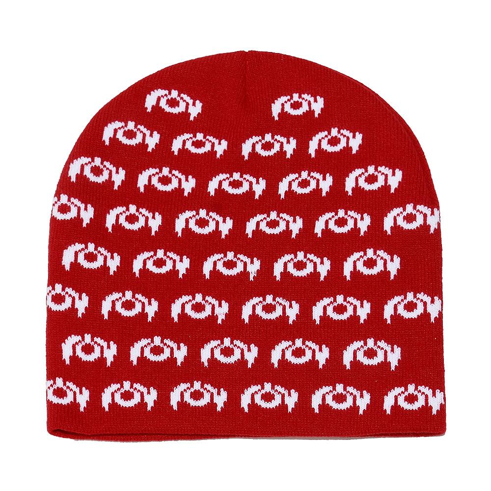 2025Temu Autumn and Winter New Wool Hat Jacquard Ear Protection Warm Winter Hat Knitted Hat Wholesale for Men and Women