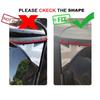 2Pcs Car Exterior Rear Back Trunk Tailfins Spoiler Wing 3D Sticker Decal for BMW Mini Cooper F56 Car Styling Accessories