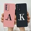 Für Realme GT Master Case Realme GT Master Edition Handyhülle Luxuriöse Buchstaben Quadratisch Stoßfest Silikon RMX3363 RMX3360 Abdeckung