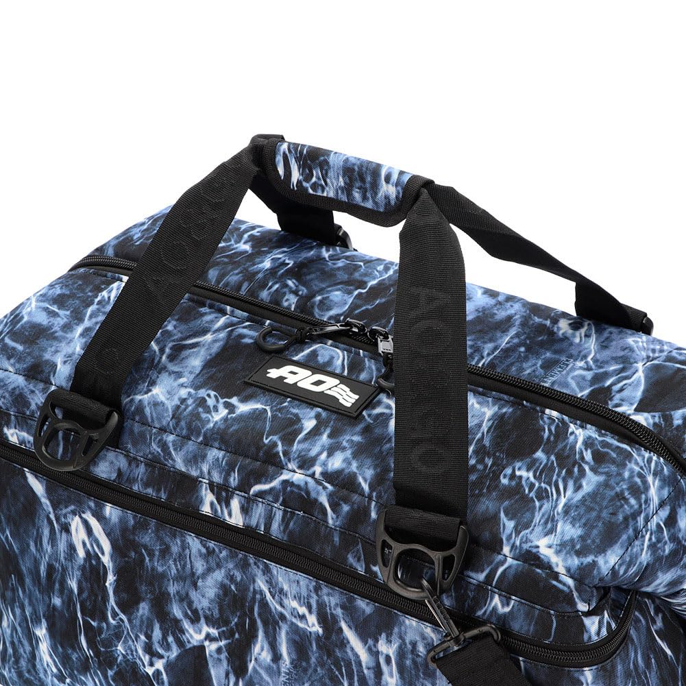 Hielera Blanda de Lona AO Coolers Aproximadamente Bolsa Grande para 48 Latas para Exteriores, Bluefin, AOELBF48, 45L, Capacidad, [Usado]
