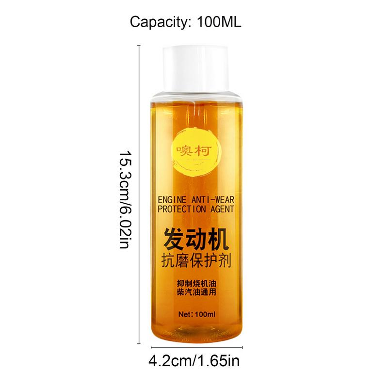 Engine Anti-Wear Protectant Engine Protective Agent Engine Anti-Wear Protectant 100ml Automotive Engine Lubricant Restore
