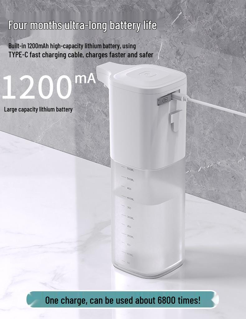 Wall-Mounted Automatic Sensor Soap & Hand Sanitizer Dispenser