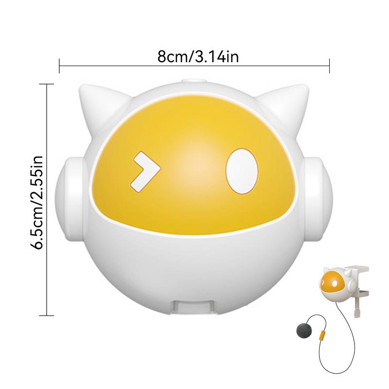Electric Hang Cat Ball Toy Exercise Kitten Toy Interactive Cat Ball Toys Automatic Cat Toy For Self-Play & Exercise Funny Cat