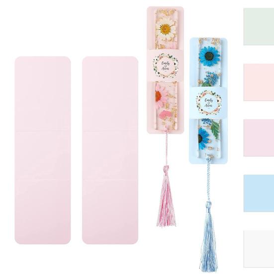 50 Stück DIY-Lesezeichen-Anzeigekarten. Personalisieren Sie Ihre Lesezeichen. Umweltfreundliche Lesezeichenkarten mittlerer Größe