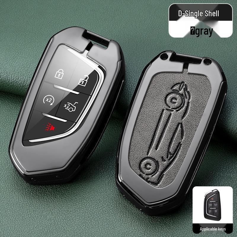 Cadillac XT5, CT5, XT4, XT6, CT6, XTS, ATSL, CT4 Premium Metal Key Cover