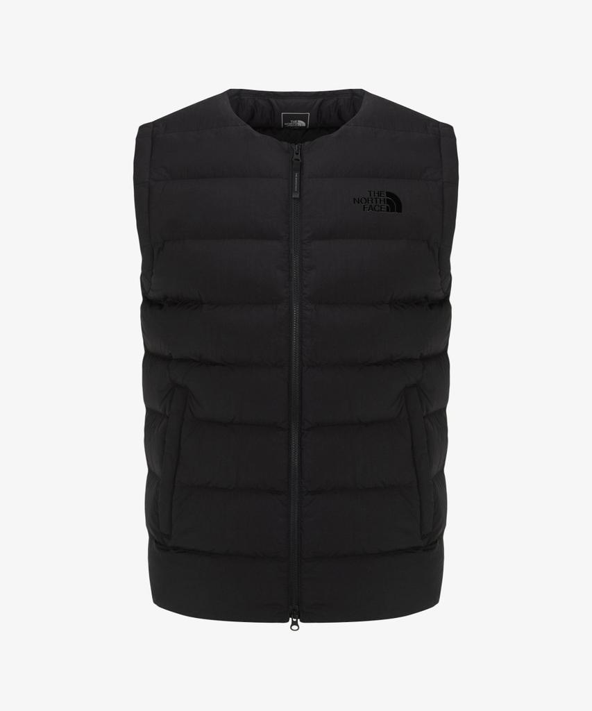 The North Face Nv1Dr54A Men'S Poplar Down Vest (Rds) Black
