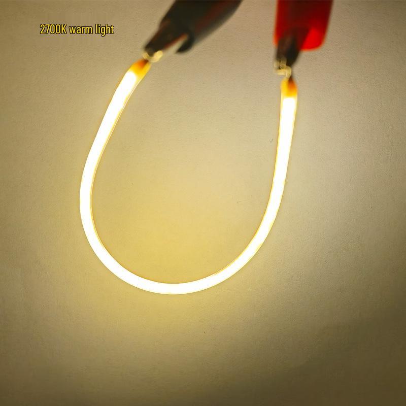 3V Soft Filament LED Wire Lights - Available in Red, Green, Blue, Yellow, Pink, and Multicolor; Sizes: 60MM, 80MM, 95MM, 125MM, 133MM.