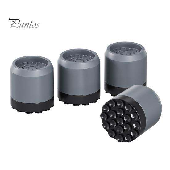 4 buc Tampoane antivibrații pentru mașină de spălat Suport stabil Reducerea zgomotului Instalare ușoară Stabilizator pentru mașină de spălat Suport picioare Covorașe