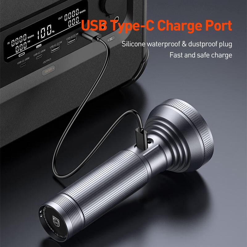 Philips flashlight High-Power Flashlight SFL6252 4 Modes 29W  2000 lumens Beam Distance 200 meters