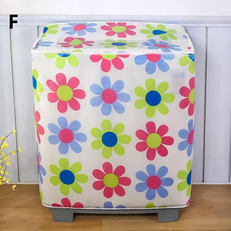 Capa para Máquina de Lavar Roupa de Cilindro Duplo Tampa à Prova de Poeira para Máquina de Tambor Duplo Abertura da Máquina Tampa Semi-Automática Tampa Superior