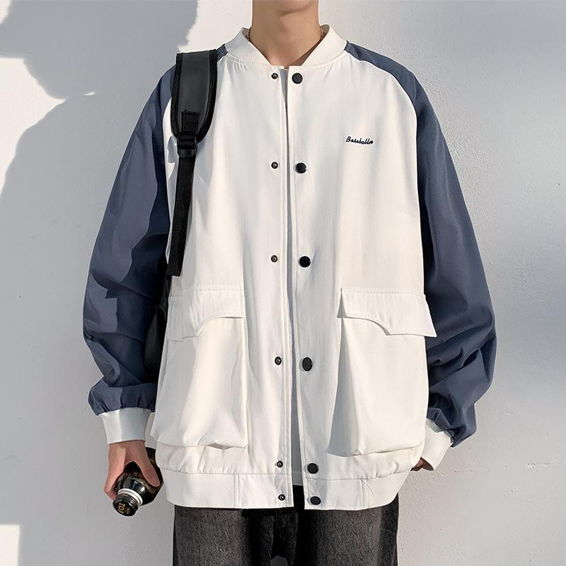 Trendy Korean Version of Fashion Youth Loose and Versatile Coat