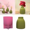 Silicone Casting Moulds for Making Flower Container Makeup Brushes Holder Resin Mold Flower Vase Epoxy Mold DIY Ornament