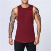 Mesh Fitness Workout Singlets Mens Tank Top Vest Muscle Sleeveless Sportswear Undershirt Gym Stringer Clothing Bodybuilding