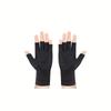 Unisex Half Finger Gloves, Copper Compression Gloves, For Hands Joint Support, Cycling, Biking, Driving, Exercise, Training & Fitness