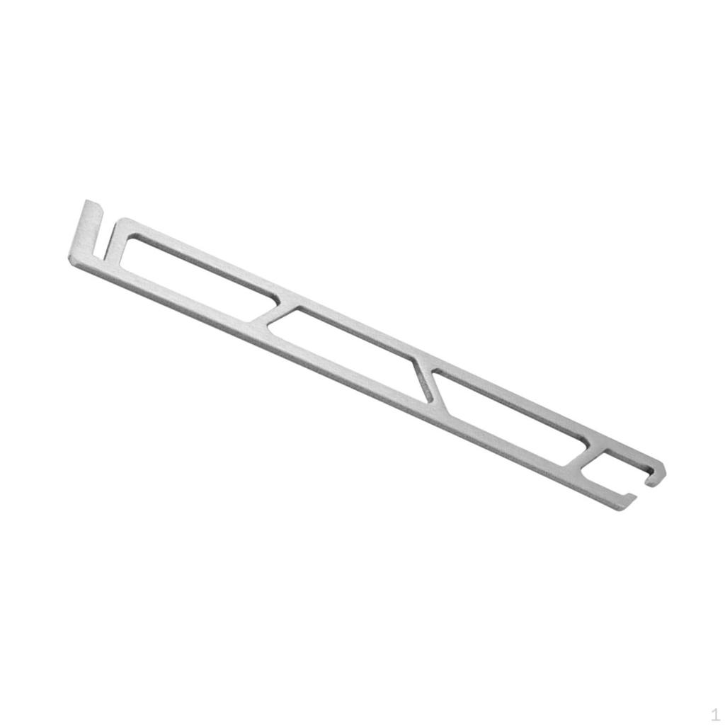 Camping Desktop Storage Rack Accessories Campfire Shelf, Cutlery Hanger, Heavy Duty Pot Pan Tool