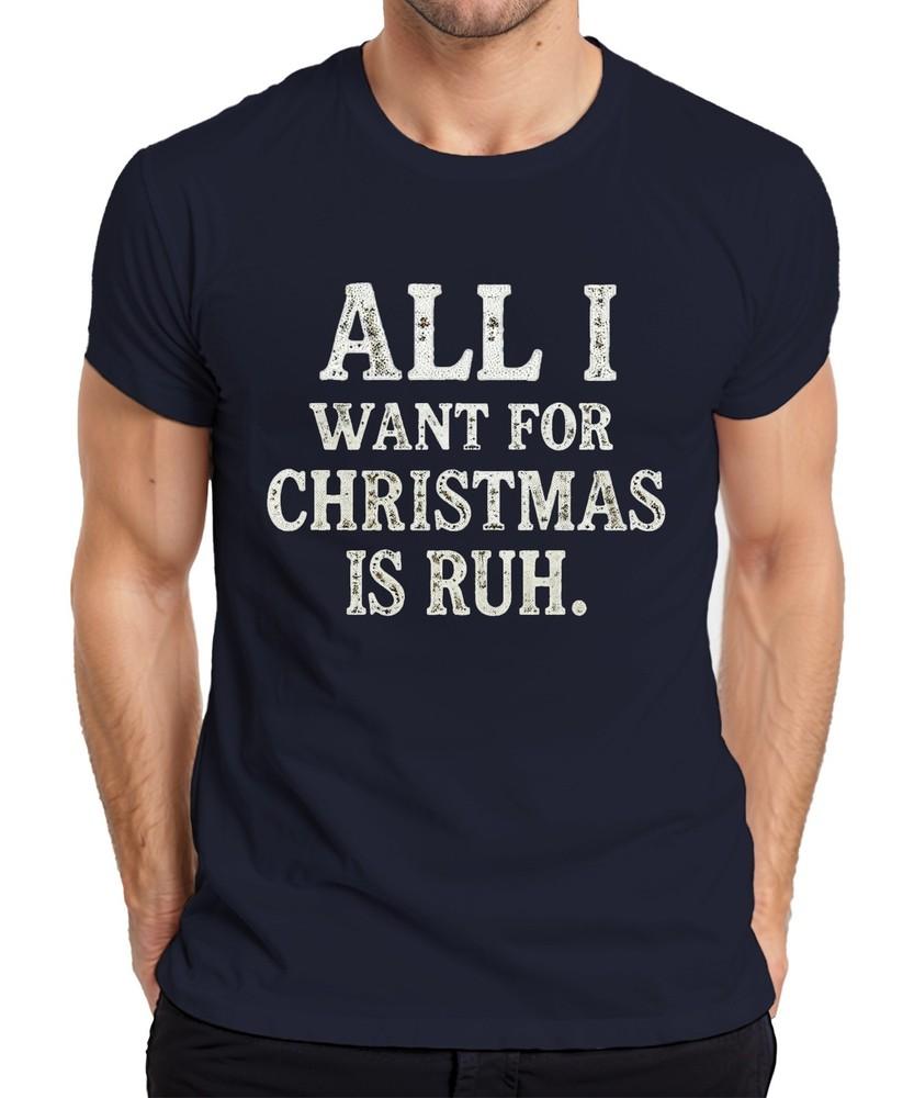 All I Want For Christmas Is Rest Christmas Funny Gift Idea Unisexs Tshirt S