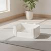 Toilettes pour lapin avec grille en acier inoxydable Litière spacieuse pour lapin