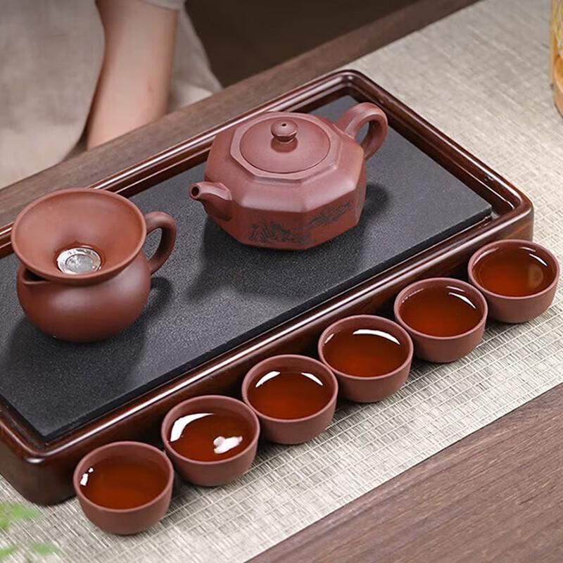 Pan Hongfa Eight Directions Wealth Zisha Tea Set
